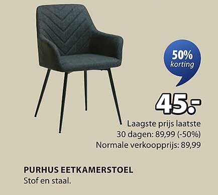 PURHUS EETKAMERSTOEL