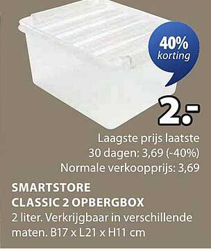 SMARTSTORE CLASSIC 2 OPBERGBOX