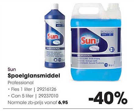Sun Spoelglansmiddel Professional