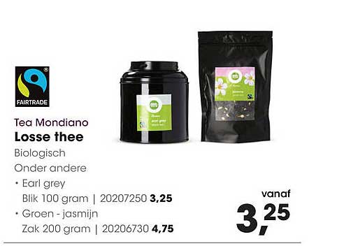 Tea Mondiano Losse thee
