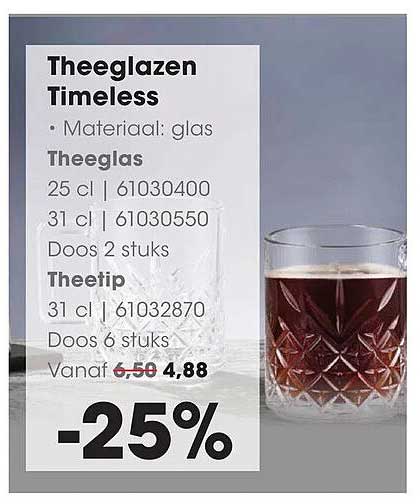 Theeglazen Timeless