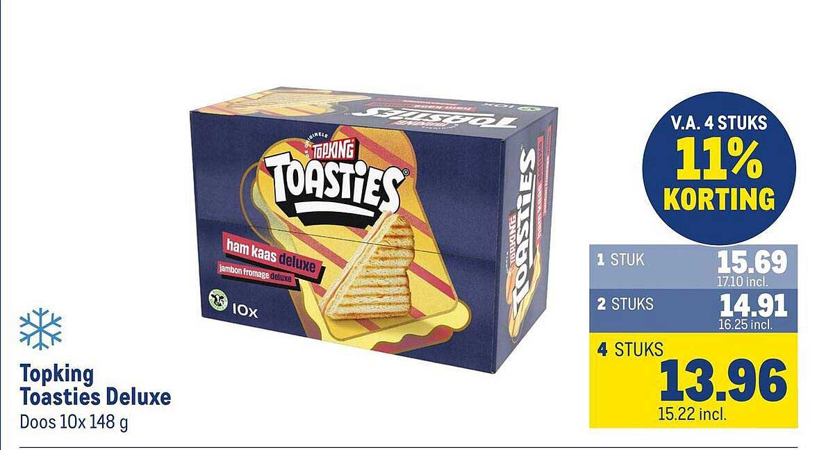 Topking Toasties Deluxe