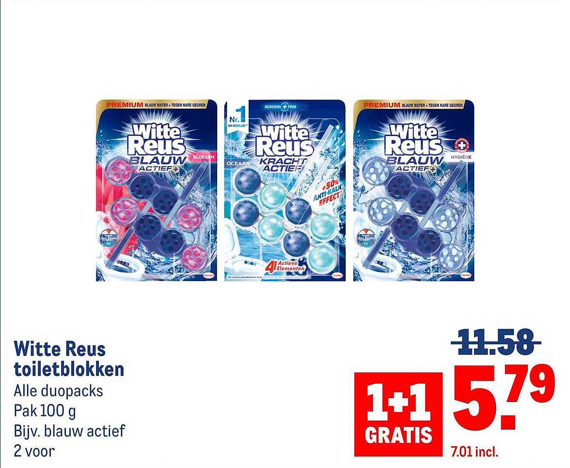 Witte Reus toiletblokken