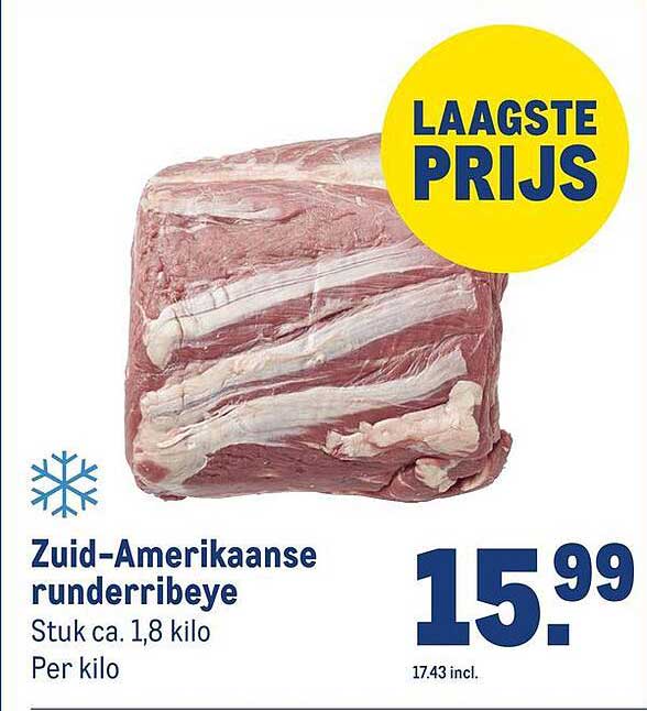 Zuid-Amerikaanse runderribeye