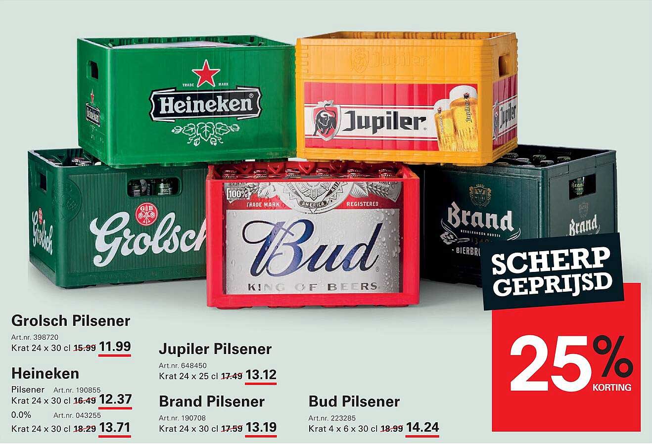 25% korting