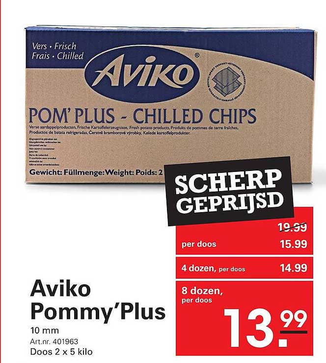 Aviko Pommy’Plus 10 mm