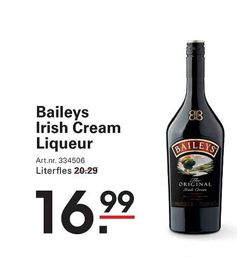 Baileys Irish Cream Liqueur