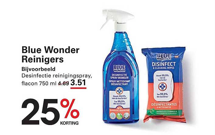 Blue Wonder Reinigers