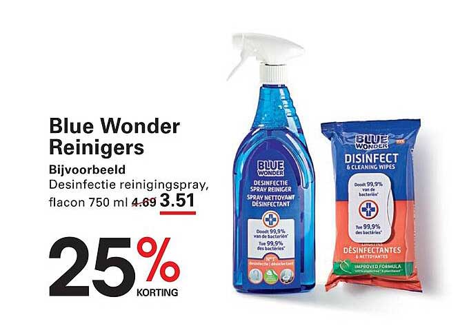 Blue Wonder Reinigers
