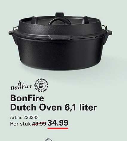 BonFire Dutch Oven 6,1 liter