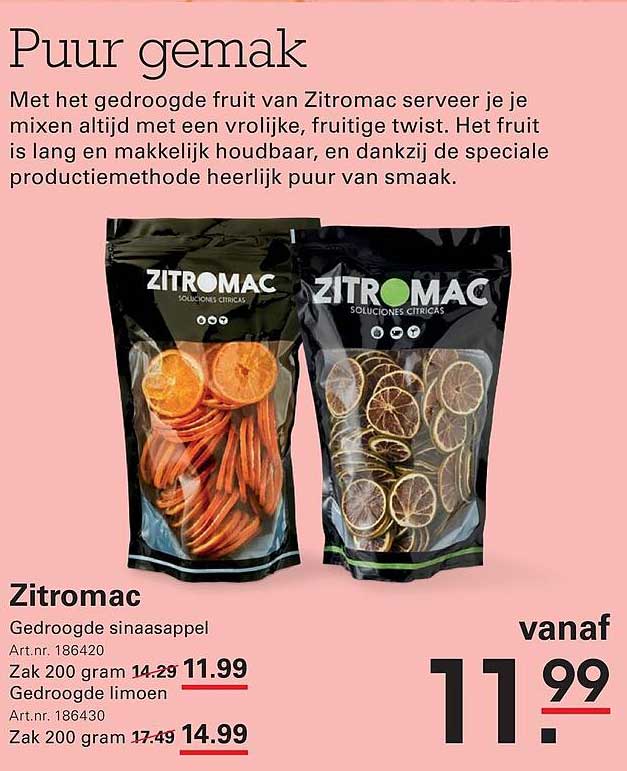 Citromac Gedroogde sinaasappel