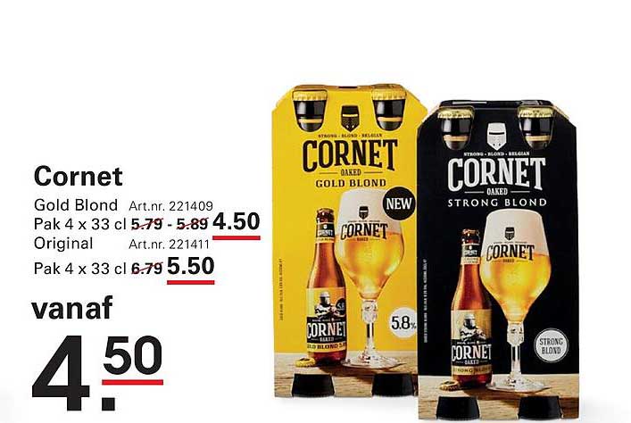 Cornet Gold Blond Original