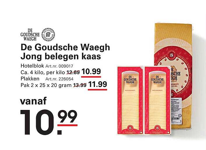 De Goudsche Waegh Jong belegen kaas