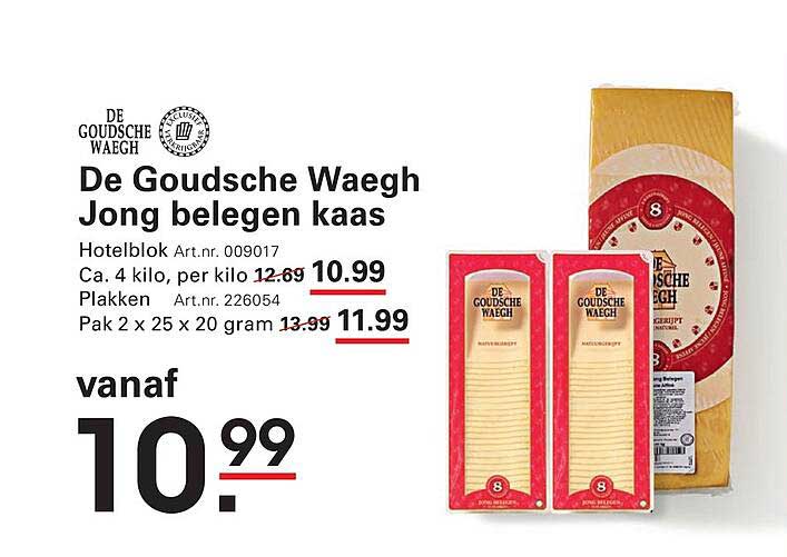 De Goudsche Waegh Jong belegen kaas