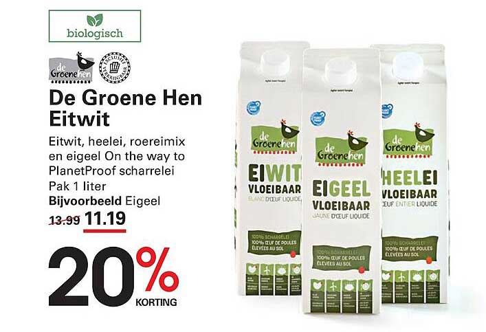 De Groene Hen Eitwit