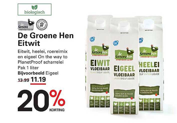 De Groene Hen Eitwit