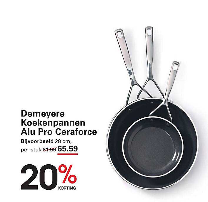 Demeyere Koekenpannen Alu Pro Ceraforce