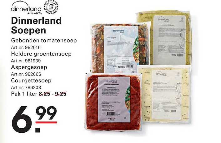 Dinnerland Soepen