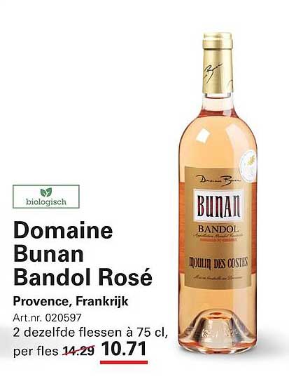 Domaine Bunan Bandol Rosé