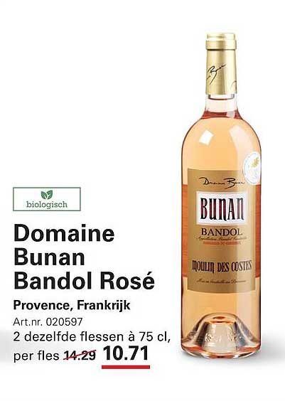 Domaine Bunan Bandol Rosé