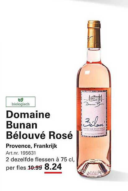 Domaine Bunan Bélouvé Rosé
