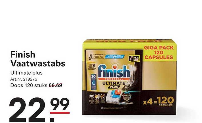 Finish Vaatwastabs Ultimate plus