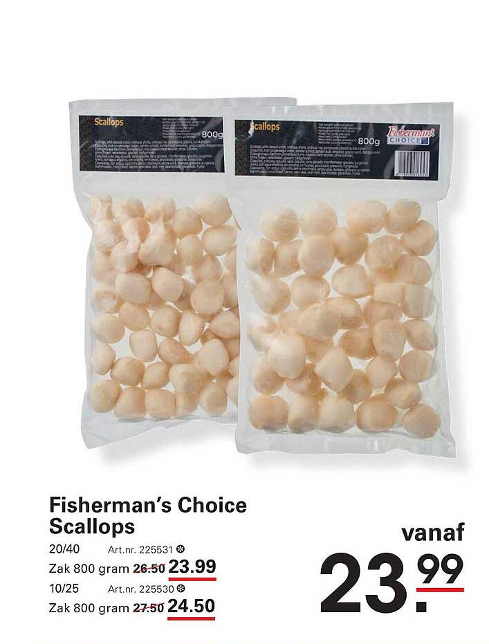 Fisherman’s Choice Scallops