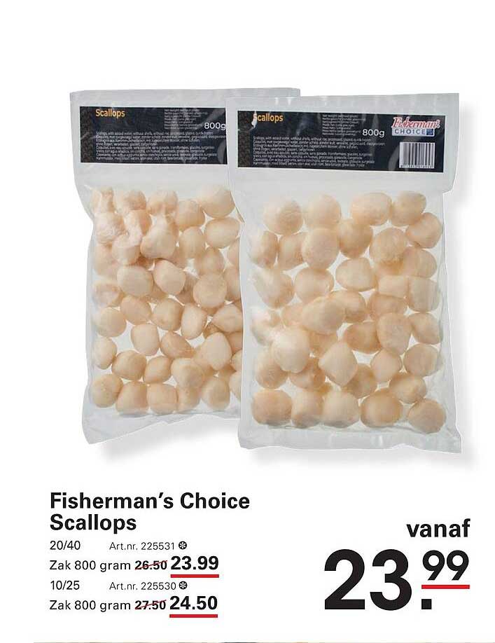 Fisherman’s Choice Scallops