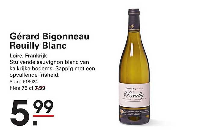 Gérard Bignonau Reuilly Blanc
