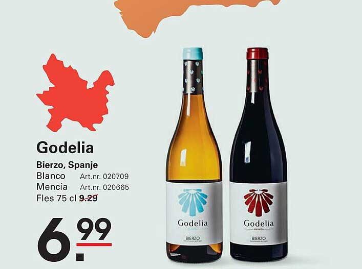 Godelia Bierzo, Spanje Blanco Mencía Fles 75 cl
