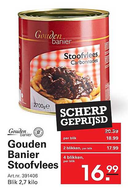 Gouden Banier Stoofvlees