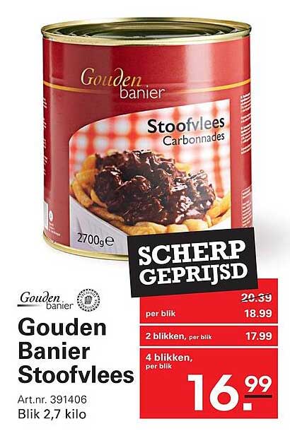 Gouden Banier Stoofvlees