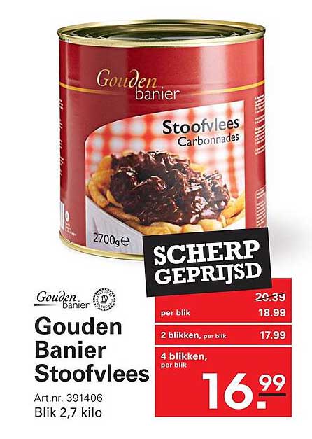 Gouden Banier Stoofvlees