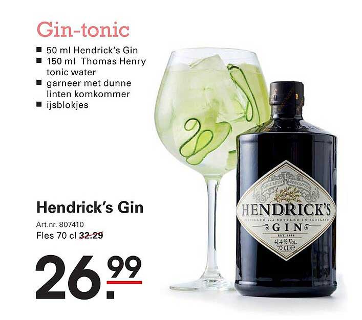 Hendrick’s Gin