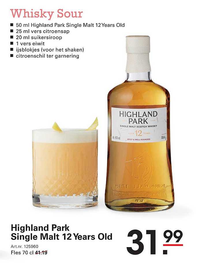 Highland Park Single Malt 12 Years Old