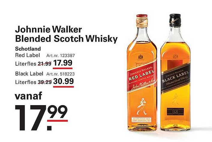 Johnnie Walker Blended Scotch Whisky