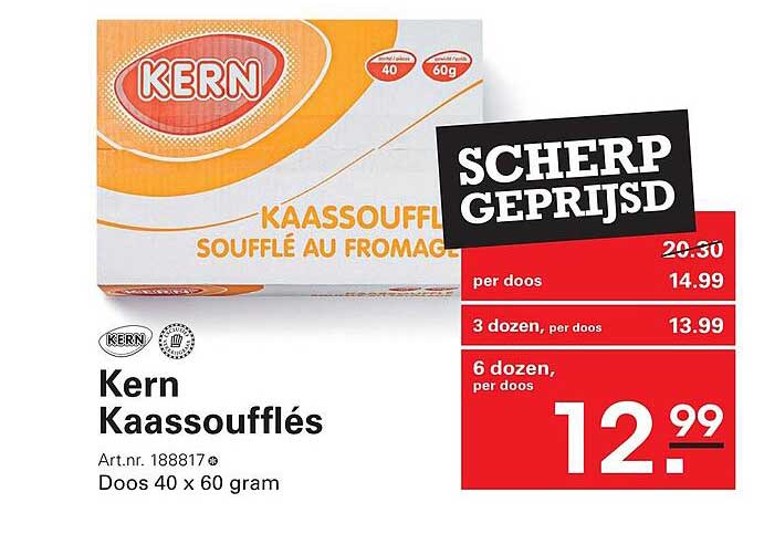 Kern Kaassoufflés