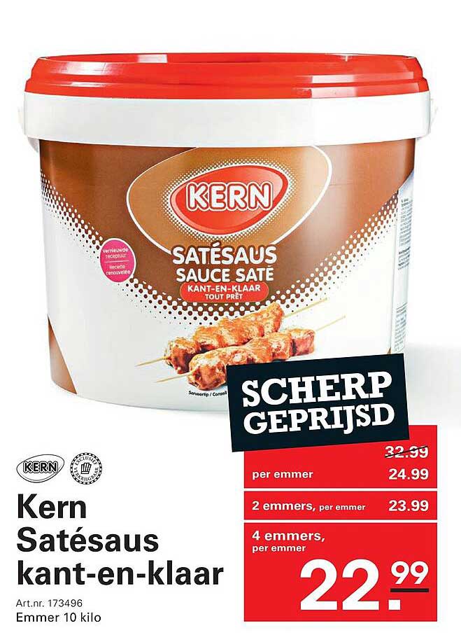 Kern Satésaus kant-en-klaar