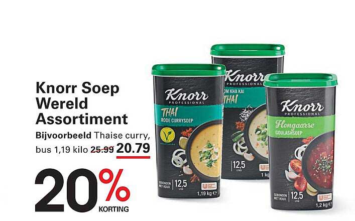 Knorr Soep Wereld Assortiment