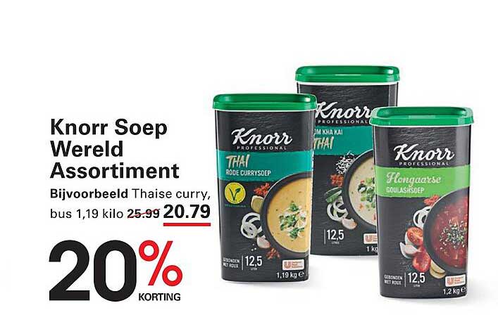 Knorr Soep Wereld Assortiment