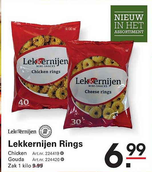 Lekkernijen Rings