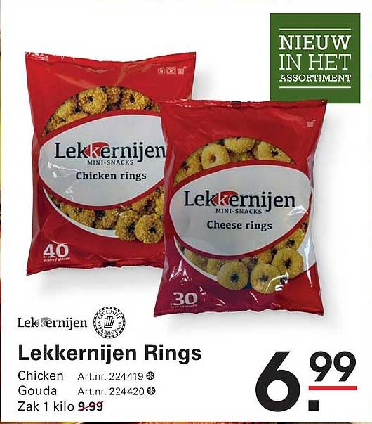 Lekkernijen Rings