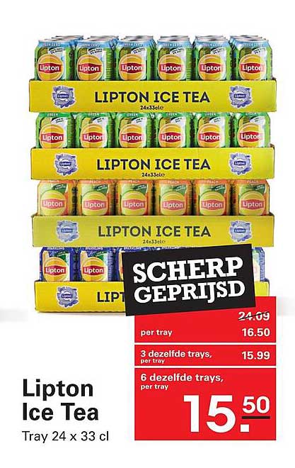 Lipton Ice Tea Tray 24 x 33 cl