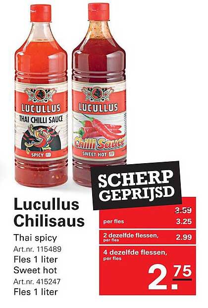 Lucullus Chilisaus Thai spicy