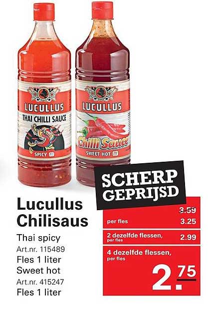 Lucullus Chilisauus Thai spicy