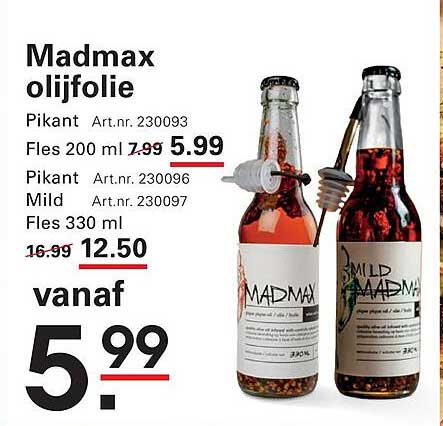 Madmax olijfolie