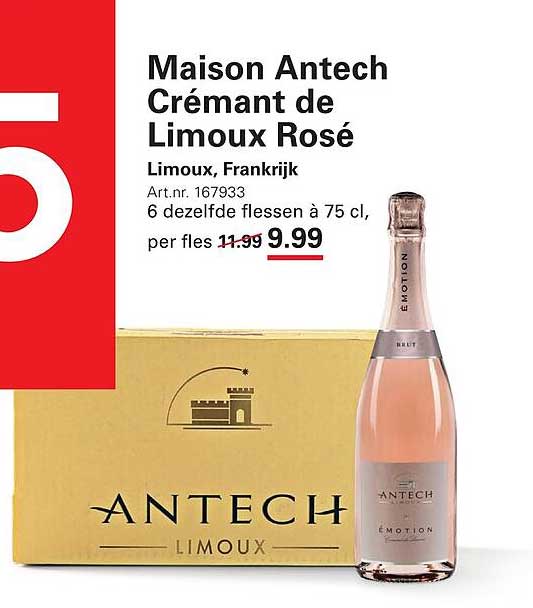 Maison Antech Crémant de Limoux Rosé