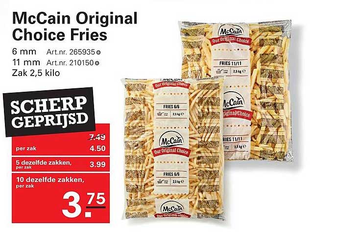 McCain Original Choice Fries