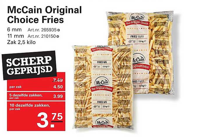 McCain Original Choice Fries