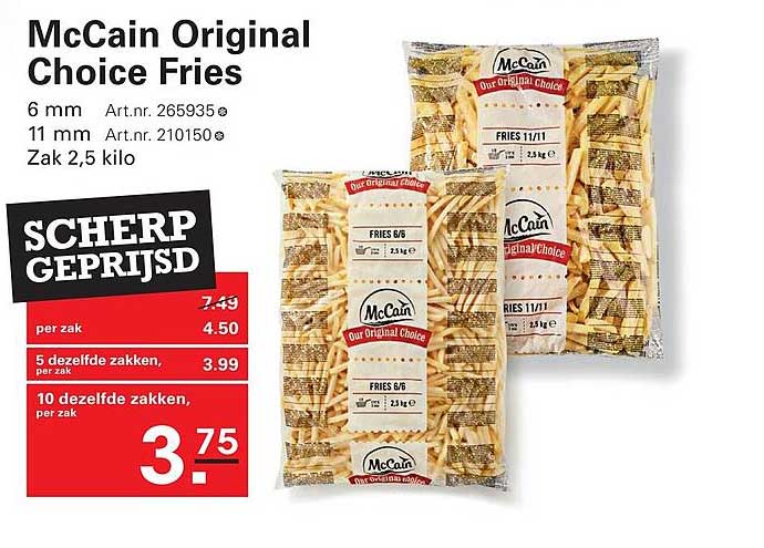 McCain Original Choice Fries